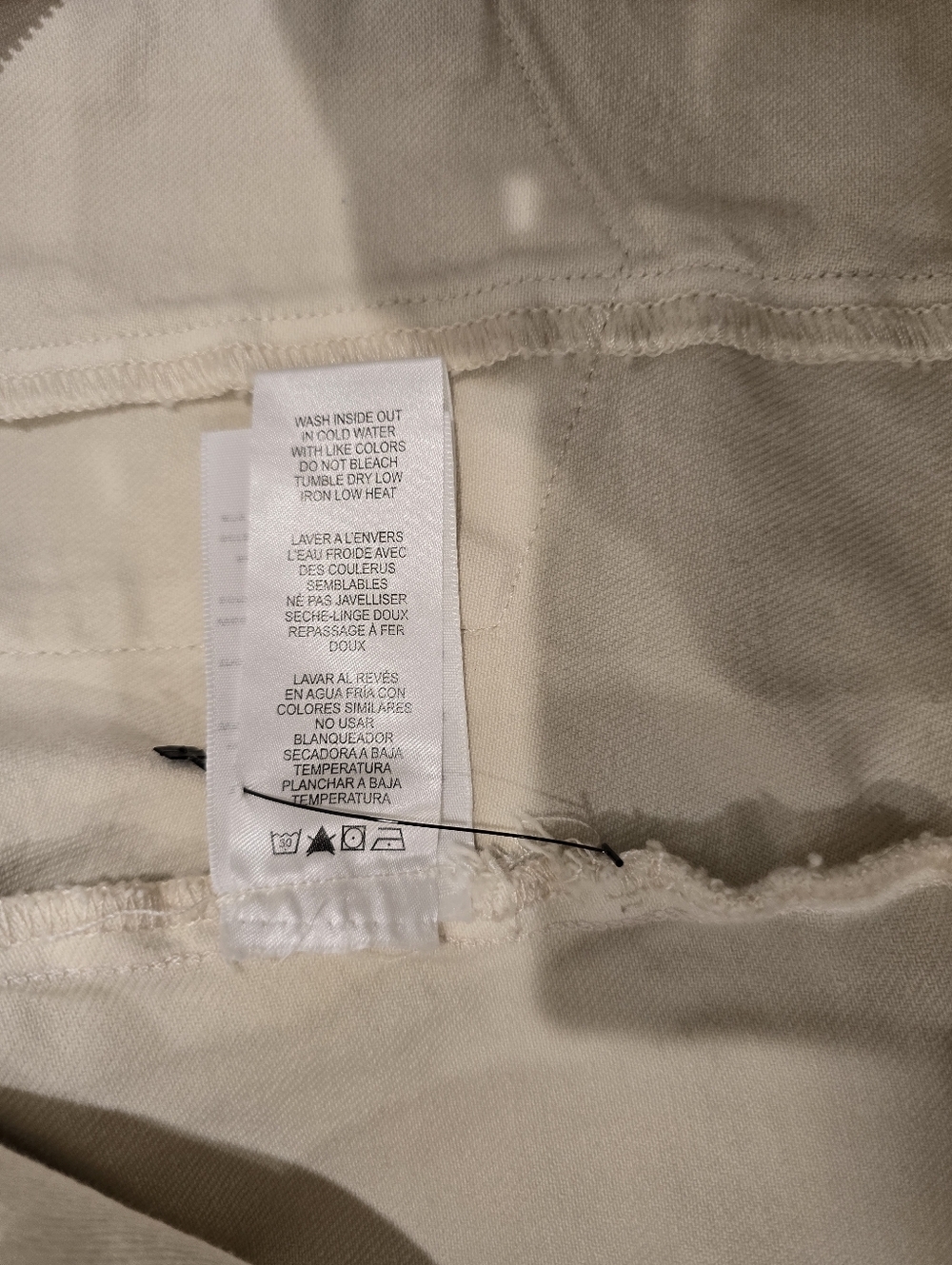 Good American Day and Night Belted Jumpsuit Size 1=S In Bone001 - Picture 10 of 12